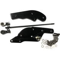 FORWARD CONTROL EXTENTION KIT BLACK 18-25 SOFTAIL