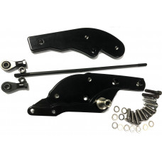 FORWARD CONTROL EXTENTION KIT BLACK 18-25 SOFTAIL