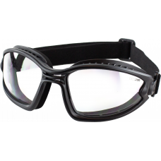BALLAST SUNGLASSES BLACK FRAME CLEAR LENS