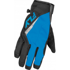 TITLE LONG GLOVES BLUE/BLACK/LIGHT BLUE 2X