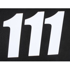 NUMBER 1 WHITE 6