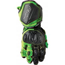 PRO SERIES GP D3O GLOVES BLACK/FLO GREEN LEATHER 2XL PRO SERIES GP D3O GLOVES BLACK/FLO GREEN LEATHER 2XL