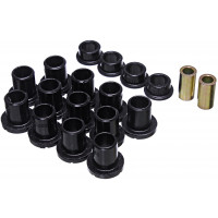 CONTROL ARM BUSHINGS FRONT BLACK POL