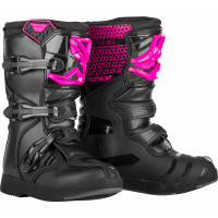 YOUTH MAVERIK BOOTS PINK/BLACK SZ 01
