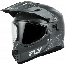 FLY TREKKER GRANITE HELMET GREY/GREY 2X