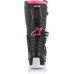 TECH 3 STELLA BOOTS BLACK/WHITE/PINK SZ 08
