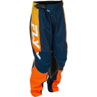 YOUTH KINETIC PANTS NAVY/ORANGE SZ 18