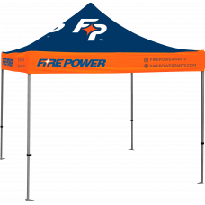 CANOPY TOP 10' X 10' BLUE W/ WHITE LOGO