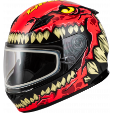 YOUTH GM-49Y DRAX SNOW HELMET RED YL