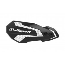 MX FLOW HANDGUARDS BLACK/WHITE