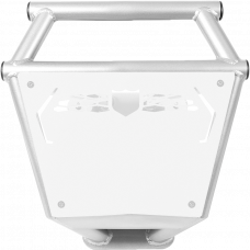 FRONT SPORT BUMPER SPARKLE SILVER METALLIC POL