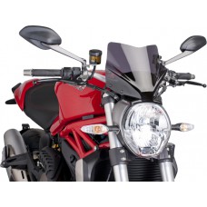 WINDSCREEN NAKED NEW GEN SPORT DARK SMOKE