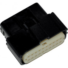 MLX 20-PIN FEM CONNECTOR BLACK 07-UP HD# 72500-07BK