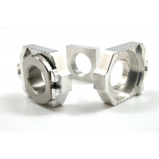 AXLE BLOCKS ELITE KTM/HUS SILVER