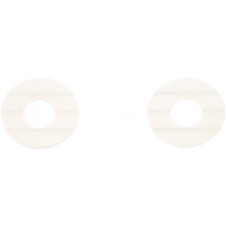 SEMI-TRANSPARENT NYLON WASHER 5X14MM 10/PK