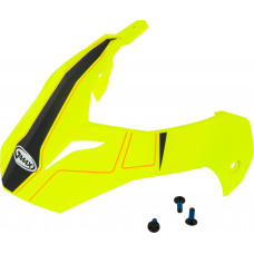 VISOR W/SCREWS EXPEDITION MATTE HI-VIS YELLW/BLACK GM-11