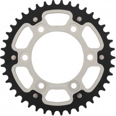 REAR STEALTH SPROCKET ALU/STL 42T-520 SLV DUC