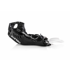 SKID PLATE HUS/KTM BLACK/WHITE