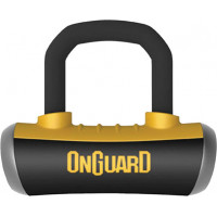 BOXER 8046 DISC LOCK WITH DISC REMINDER BLACK/YELLOW