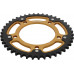 REAR STEALTH SPROCKET ALU/STL 43T-530 GLD HON