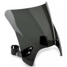 MOHAWK WINDSHIELD DARK TINT BLACK HARDWARE