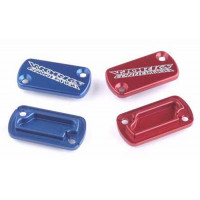 BILLET FRONT BRAKE COVER BLUE CR CRF XR