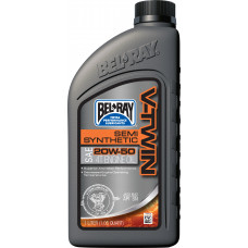 V-TWIN SEMI-SYN OIL 20W50 1L (12/CASE  SOLD EA)