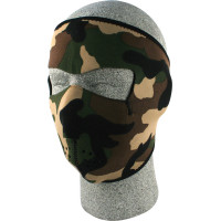 FULL FACE MASK WOODLAND CAMO