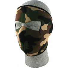 FULL FACE MASK WOODLAND CAMO