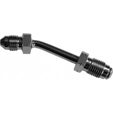 CLUTCH HOSE ADAPTER CHROME 3/8-24 INVERTED FLARE 10 DEG