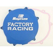 FACTORY RACING CLUTCH COVER BLUE