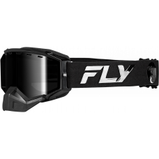 ZONE ELITE SNW GOGGLE BLK/BLK W/BLK MIR/PLRZD SMOKE LENS