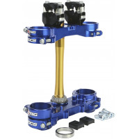 ROCS TECH CLAMP SET BLUE YAMAHA 25MM