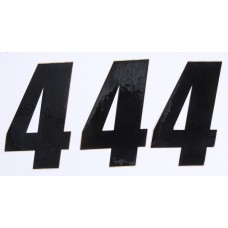 NUMBER 4 BLACK 6