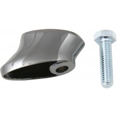 SUPPORT BULLET TURN SIGNAL SHORT BLACK NICKEL