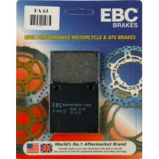 BRAKE PADS FA63 ORGANIC