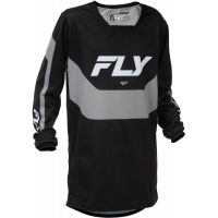 YOUTH KINETIC JERSEY BLACK/GREY YM