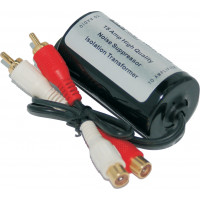 GROUND LOOP ISOLATOR REDUCES GROUND LOOP NOISE