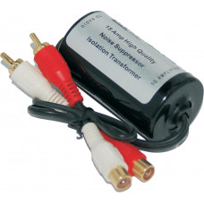 GROUND LOOP ISOLATOR REDUCES GROUND LOOP NOISE