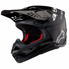 SUPERTECH S-M10 FLOOD HELMET BLACK/DARK GREY M&G XS