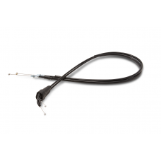 BLACK VINYL THROTTLE CABLE PUSH-PULL  SET KTM/HUS