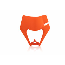 FRONT HEADLIGHT MASK ORANGE