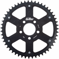 CARBON TOOTH SPROCKET 48T BLACK / BLACK  84-22