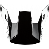 YOUTH RAYCE HELMET VISOR BLACK/WHITE/GREY YS-YL