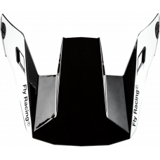 YOUTH RAYCE HELMET VISOR BLACK/WHITE/GREY YS-YL