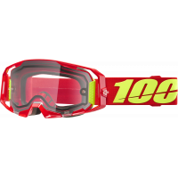 ARMATIC  ENDURO MOTO GOGGLE RED CLEAR LENS