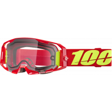 ARMATIC ENDURO MOTO GOGGLE RED CLEAR LENS ARMATIC ENDURO MOTO GOGGLE RED CLEAR LENS