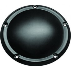 SMOOTH DERBY COVER SATIN BLACK BIG TWIN 99-16