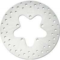 SS REAR ROTOR 11.5 DRILLED TOURING 86-99 MACHINED