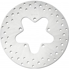 SS REAR ROTOR 11.5 DRILLED TOURING 86-99 MACHINED